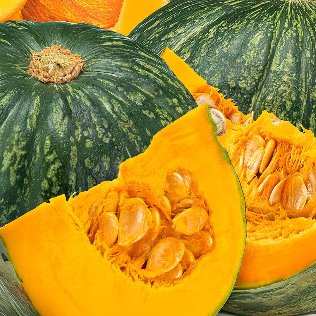 Abóbora menina fatiada (0,6kg)