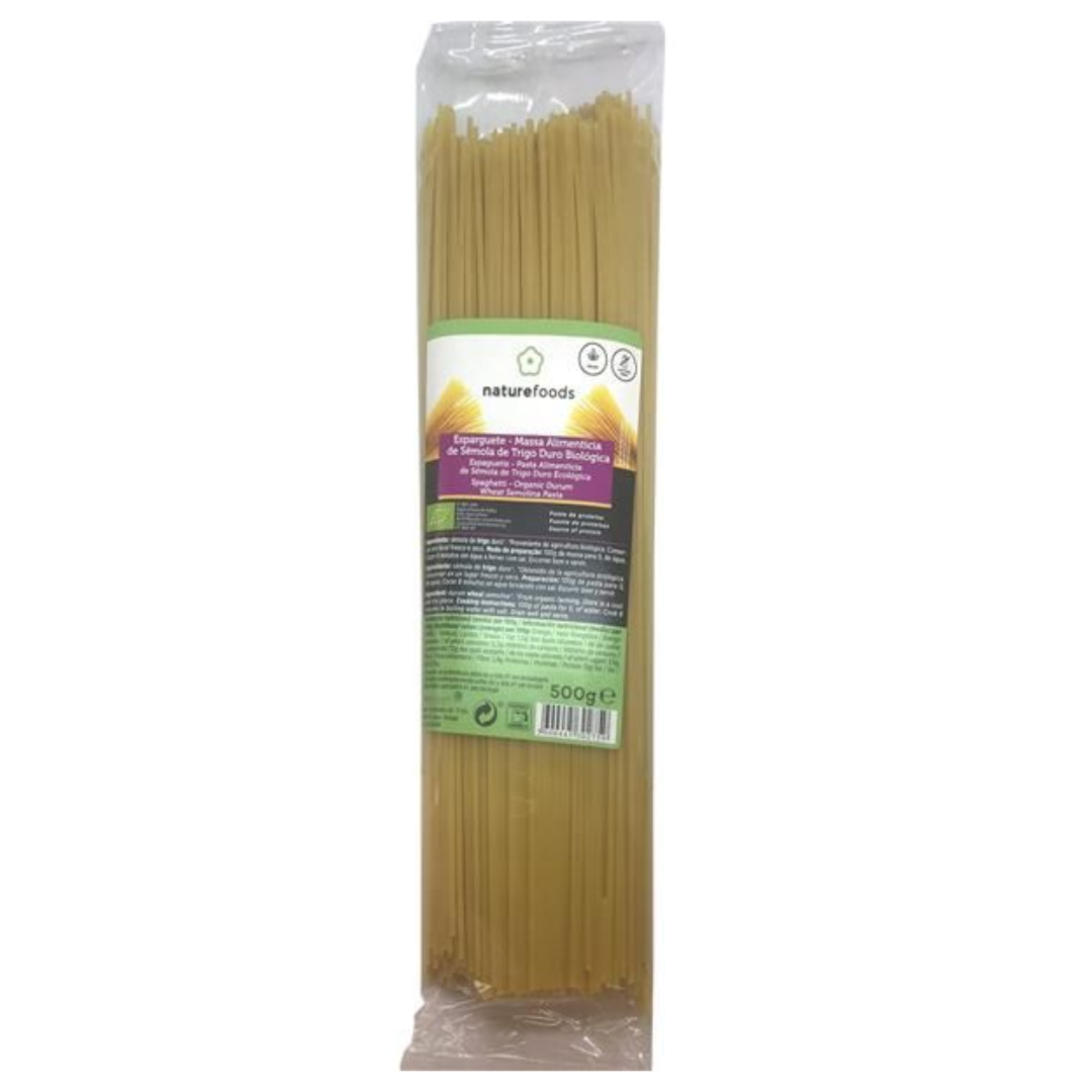 Massa spaghetti de trigo (0,5kg)